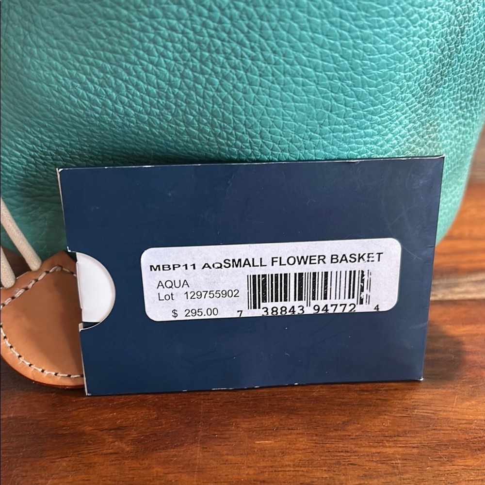 Dooney & Bourke Florentine Italian Flower Basket Bag - Picture 3 of 12